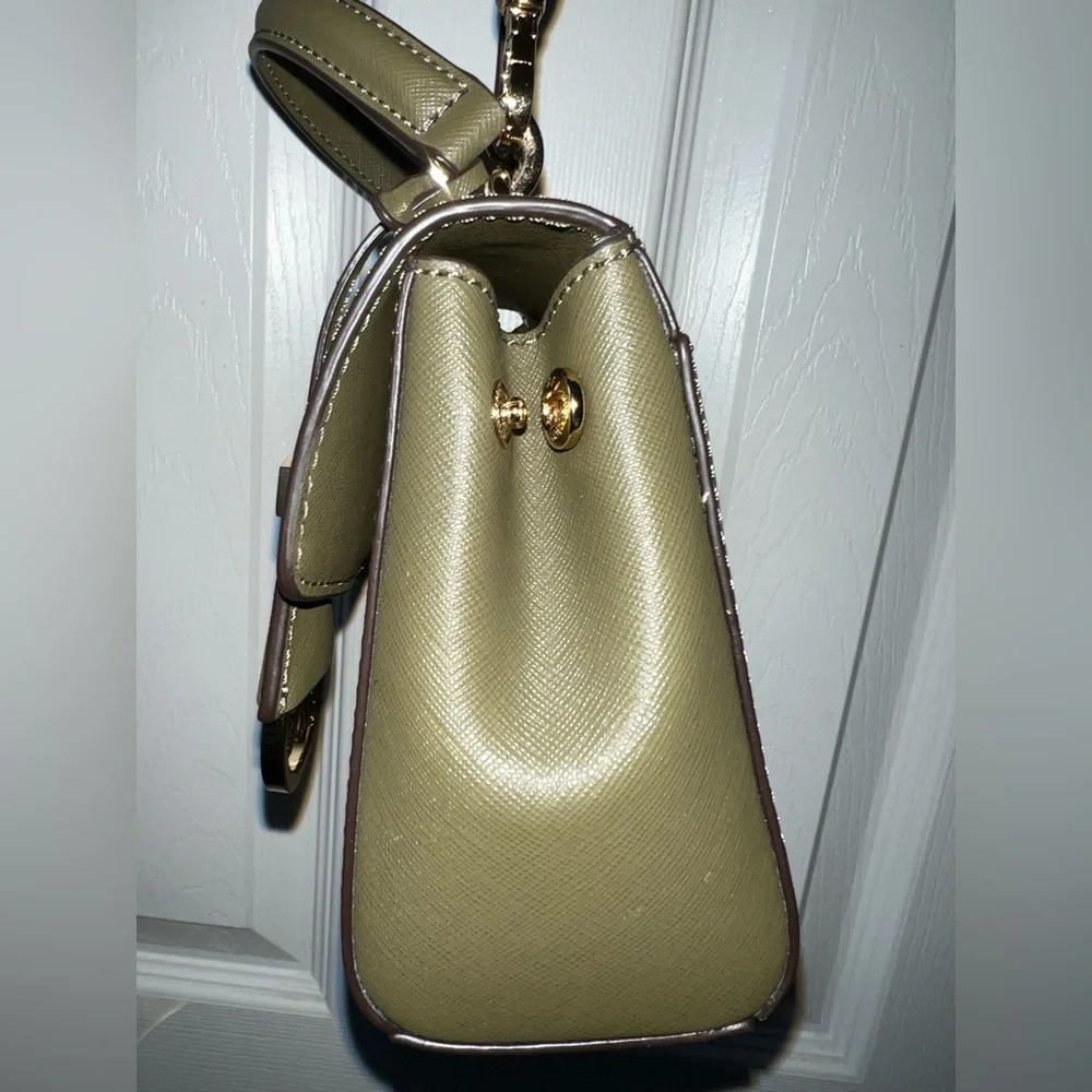 Michael Kors OLIVE Ava Extra Small Saffiano Leather Crossbody Bag - Picture 3 of 9